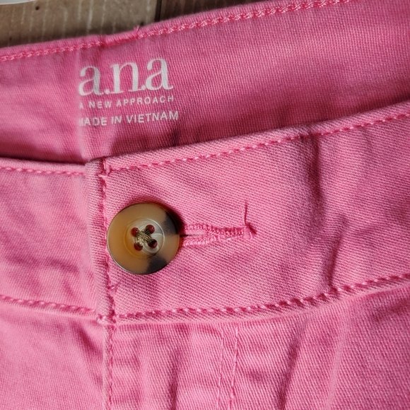A.N.A. A New Approach Pink Twill Shorts Women's Size 2 EUC - Picture 4 of 12